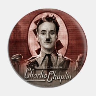 Charlie Chaplin - The Great Dictator Pin