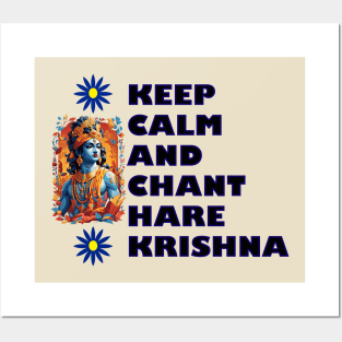 Hare Krishna Hare Krishna Mantra Chanting Hinduism Art Print for Sale by  alltheprints