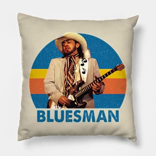 Blueman guitar Pillow