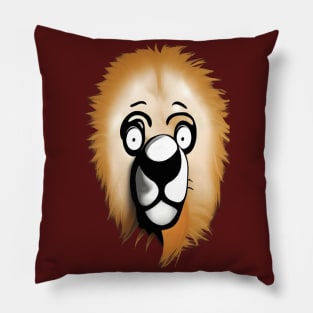 LION, the king of the jungle. Pillow