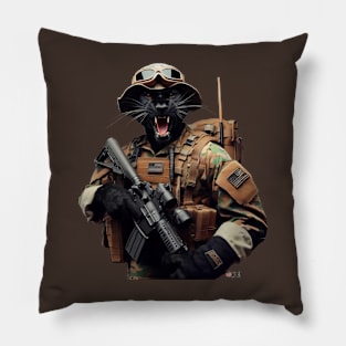 Patriot Panther by focusln Pillow