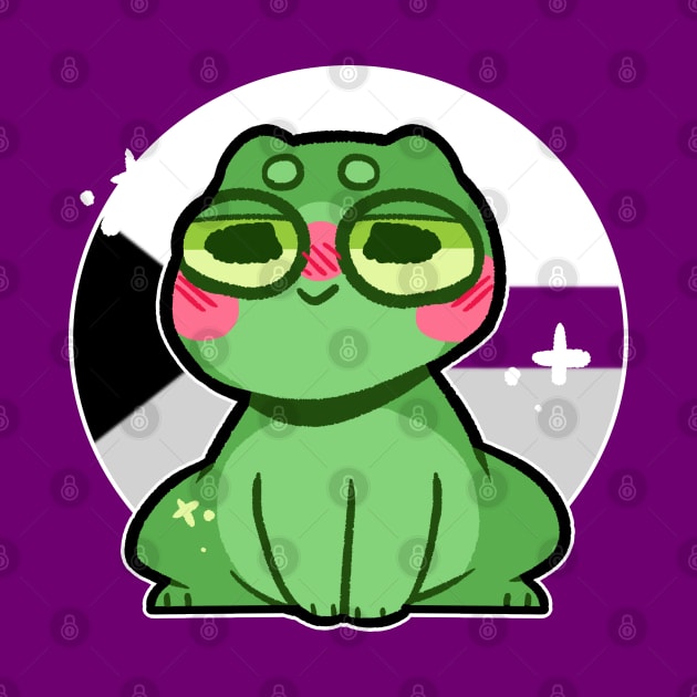 pride frog- Demisexual Variant by Brewing_Personalitea