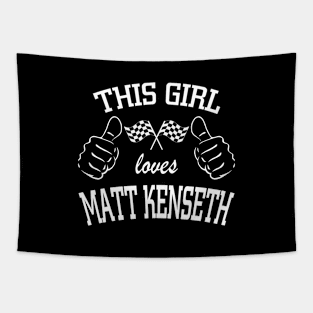 This Girl Loves Matt Kenseth Tapestry