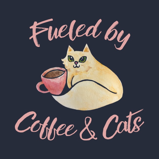 Fueled by Coffee and Cats by bubbsnugg