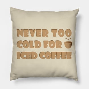 Ice Coffee Pillow