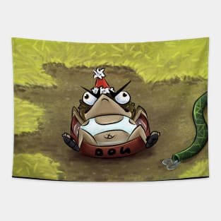 Summer Cane Toad Tapestry