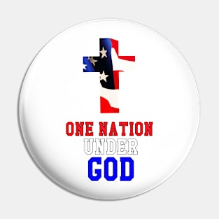 One Nation Under God Pin