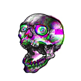 Glitch Skull T-Shirt