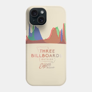 Three Billboards Color Histogram Phone Case