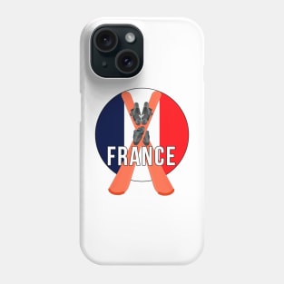 Cool Ski Flag of France Phone Case