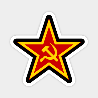 Soviet Armed Forces - Red Star Magnet
