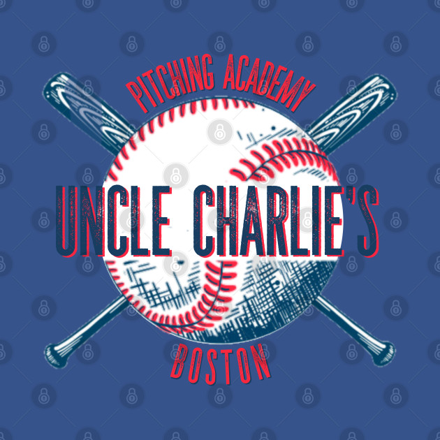 Discover Uncle Charlie's pitching academy Boston - Baseball Gift - T-Shirt