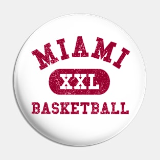 Miami Basketball II Pin