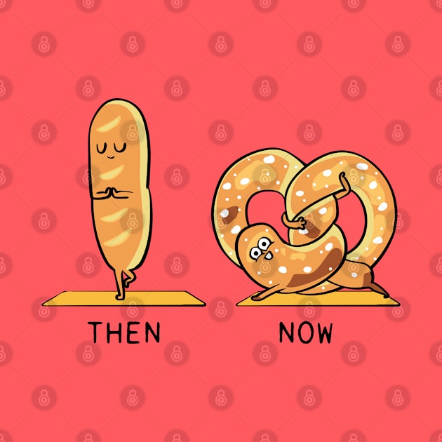 Bread Yoga Then and Now by huebucket