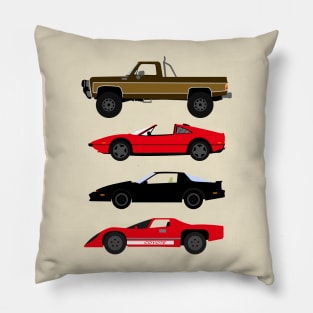 The Car's The Star: Glen A Larson Pillow