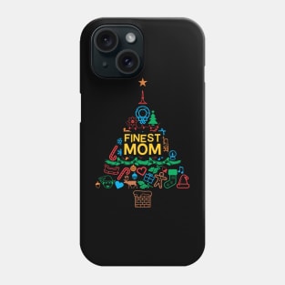 Finest Mom Gift - Xmas Tree 2 - Christmas Phone Case