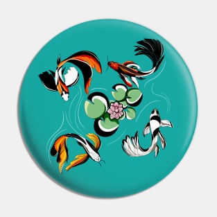 A Swim in the Pond Pin