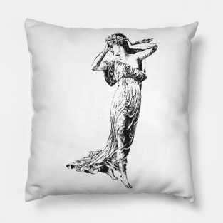 Venus Figure from The Mirror of Venus, 1890 Pillow