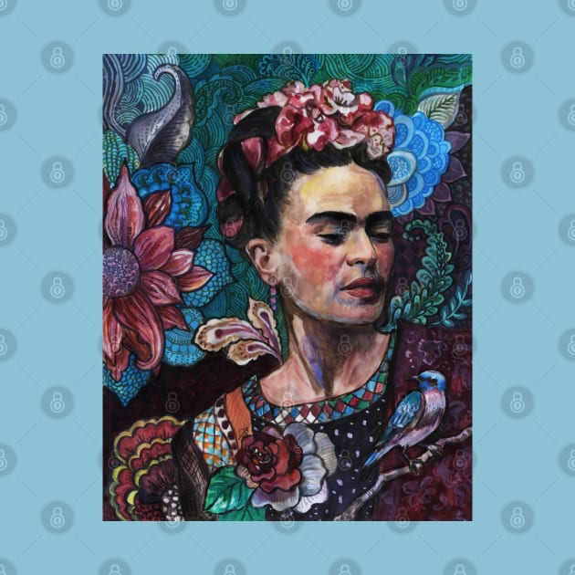 Frida Kahlo Portrait - 1 by FanitsaArt