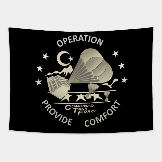 Operation Provide Comfort wo BkGrd Tapestry by twix123844