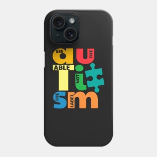 Puzzle Pieces Autism Awareness Phone Case