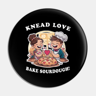 Knead love bake sourdough Pin