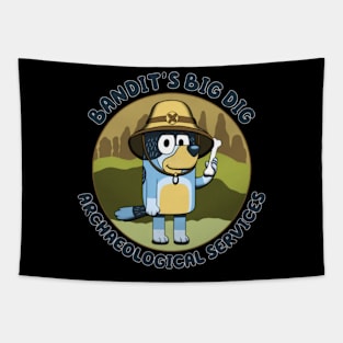 bandit bluey Tapestry