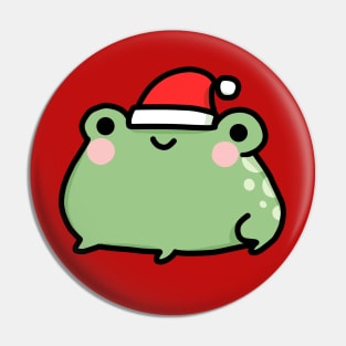 Christmas frog Pin