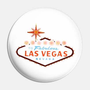 Las Vegas Welcome Sign Pin