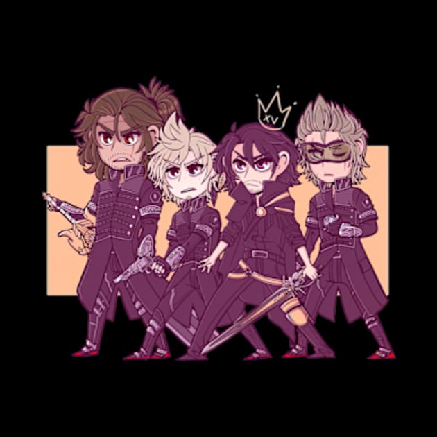 Royal Edition Chocobros by TaivalkonAriel