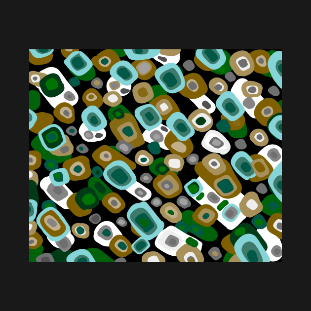 Terrazzo Green Seamless by Almanzart