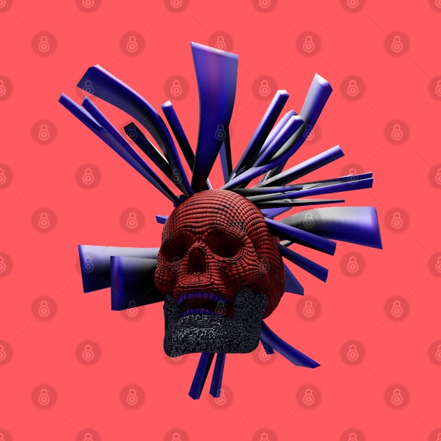 skull fighter by Time-Ring-DigitalArt