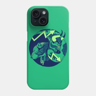 Ngreen Bull and Bear Phone Case