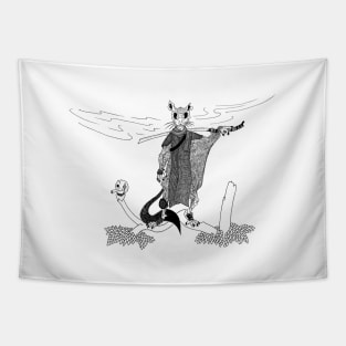 Flying squirrel assasin. Tapestry