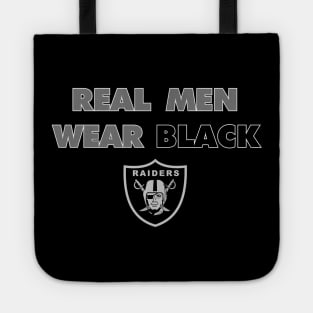 Raiders "Real Men Wear Black" Tote