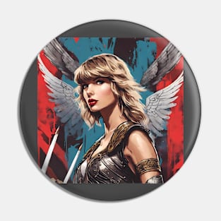 Taylor Swift vintage dnd style art Pin