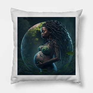 Mother Earth #009 Pillow