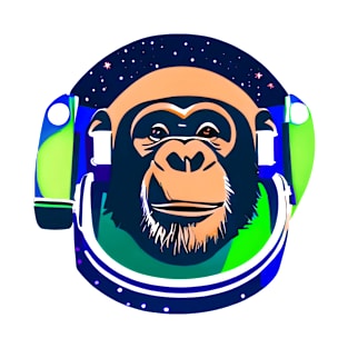 Chimpanzee Astronaut 10 T-Shirt