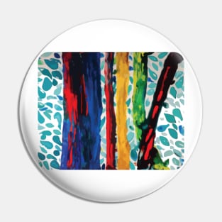 Rainbow Eucalyptus Pin