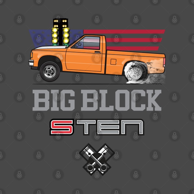 Big Block Orange by JRCustoms44