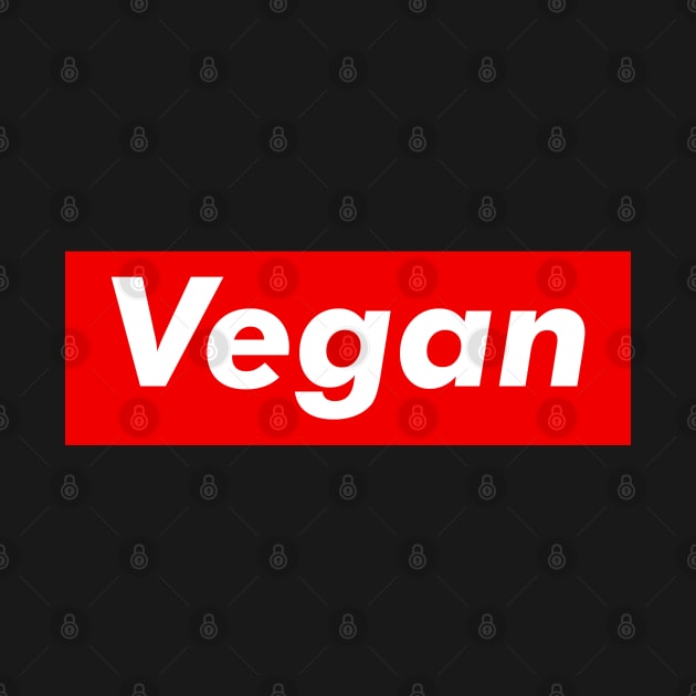 Retro Vegan Graphic Vegetarian by CreativeShirt