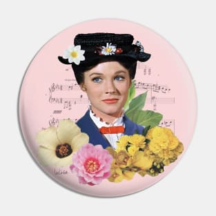 Mary Poppins Collage Pin