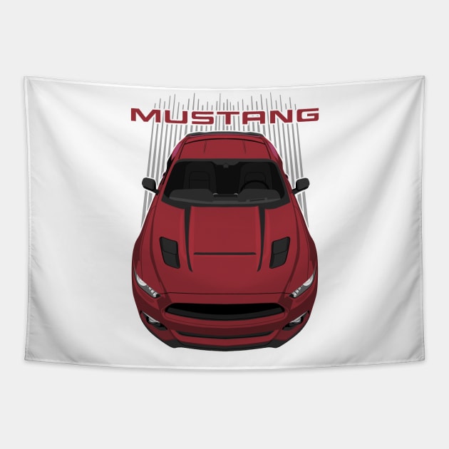 Mustang GT CS 2016-2017 - Ruby Red Tapestry by V8social