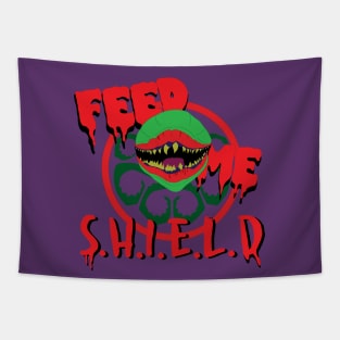 Little Shield of Horrors Tapestry