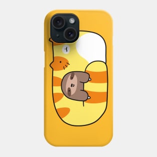 Tabby and Baby Sloth Phone Case