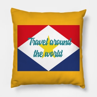 Travel Around the World - Saba Pillow