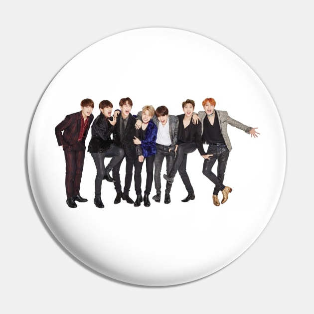 Bangtan Boys Pin by tachibonbons