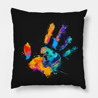 Gorgeous hand painted design Pillow