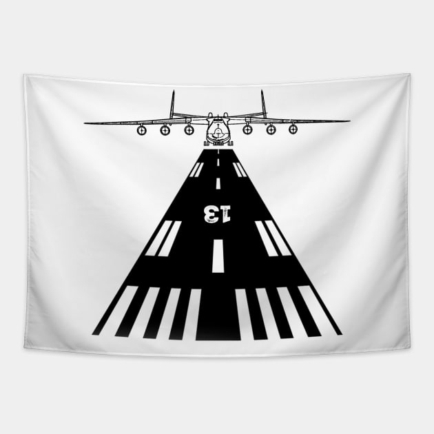 Runway 13 Tapestry by Joshua Designs