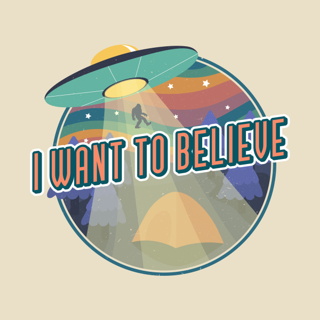 Disover I Want To Believe - Ufo - T-Shirt